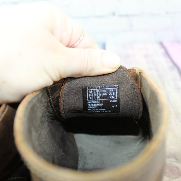 CLARKS Chukka Lace Up Boots Shoes Size 10.5 M - Picture 7 of 9